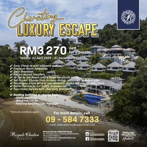 Royale Getaway Royale Chulan Cherating Villas